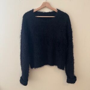 Fuzzy Y2K Sweater